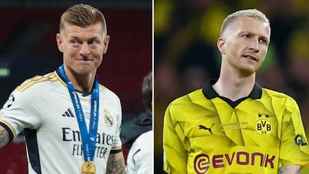 Toni Kroos y Marco Reus. Fotos: EFE/Reuters