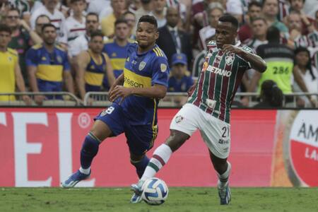Frank Fabra en la final de Copa Libertadores 2023. Foto: EFE.