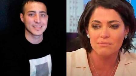 Pamela David y su hermano Franco