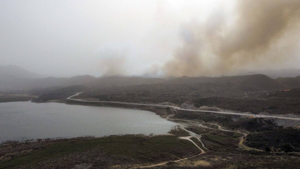 Incendios en San Luis. Foto: Télam.