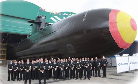 Submarino S-80 de la Armada Española. Foto: Defensa.com.