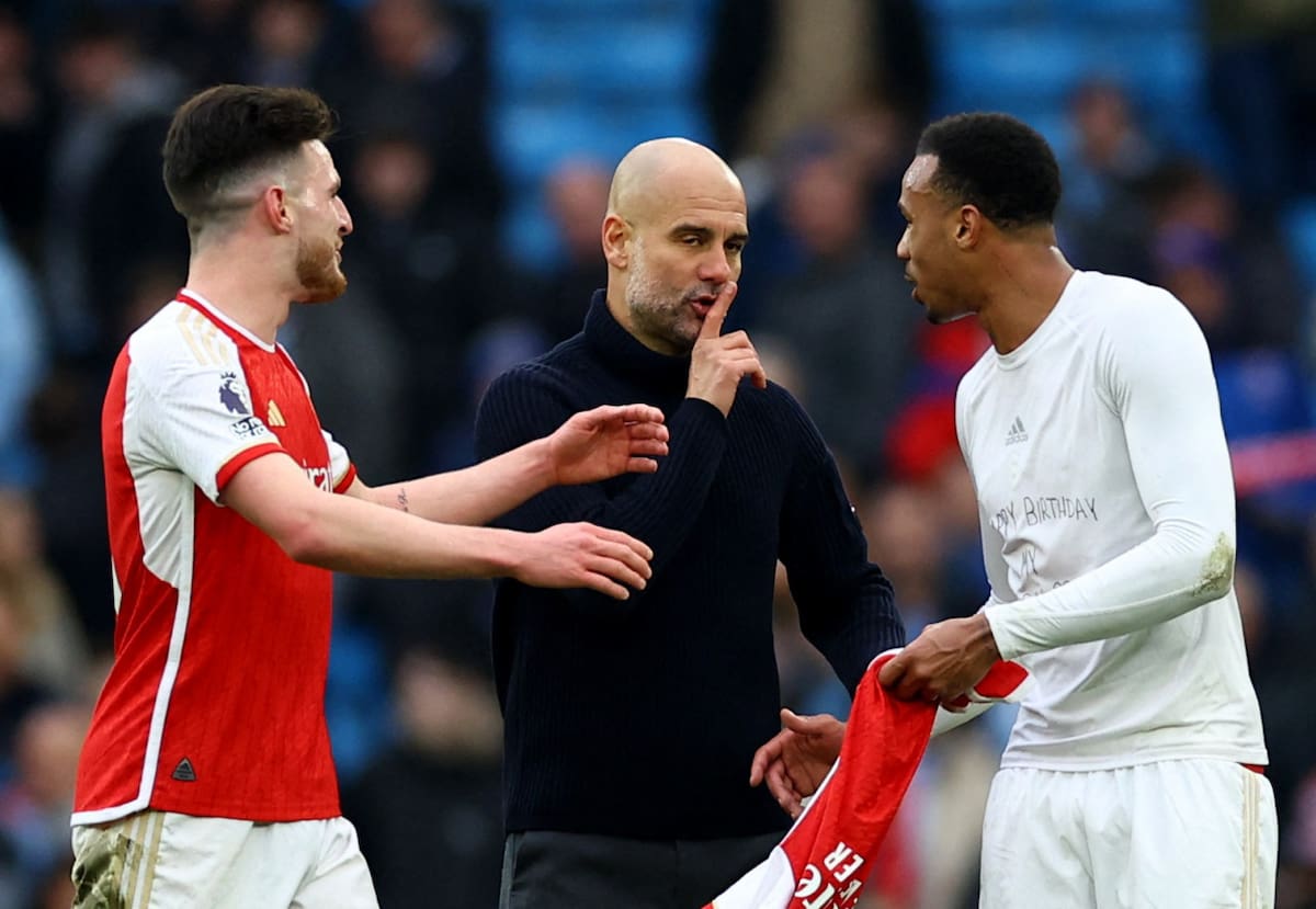 Pep Guardiola. Foto: Reuters.