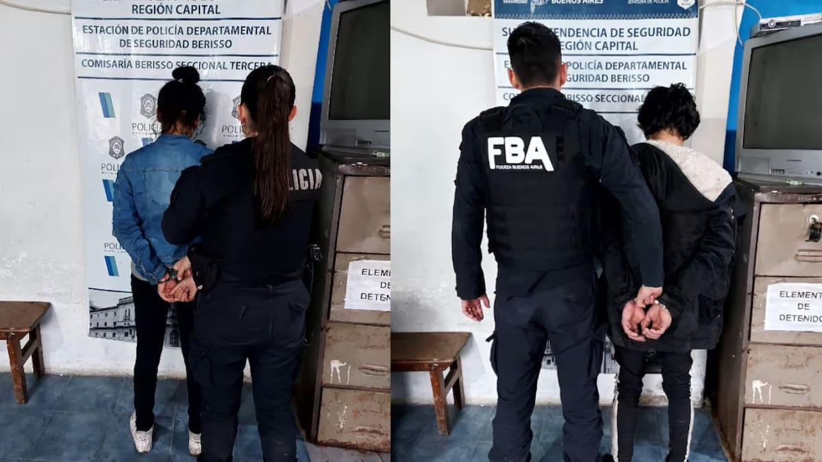 Los acusados de matar a su bebé de 4 meses. Foto: Policía de la Provincia de Buenos Aires.
