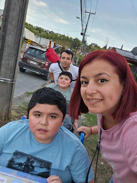 Vicente y Lucas Reyes. Foto: ChileConLosGemelos