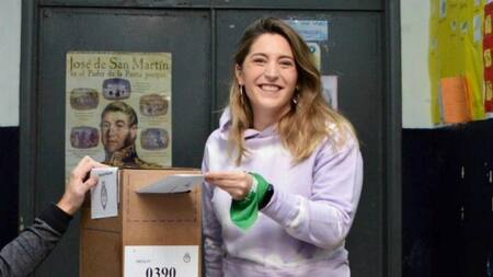 Manuela Castañeira, votación, elecciones 2019, PASO, TWITTER