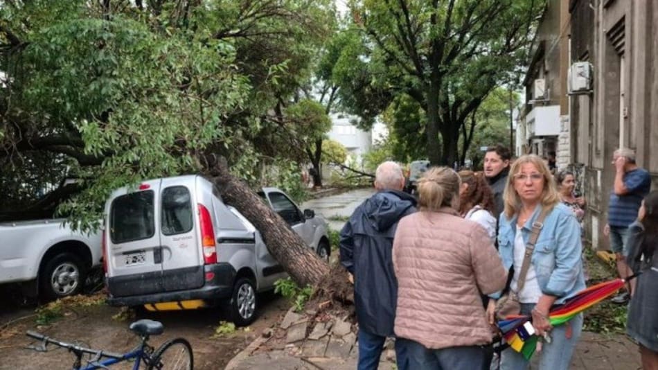Temporal en Córdoba y Santa Fe. Foto: X.