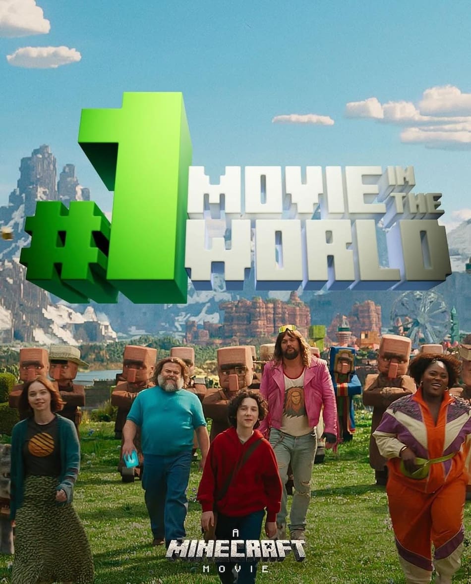 "Minecraft: la película". Foto: Instagram / aminecraftmovie.