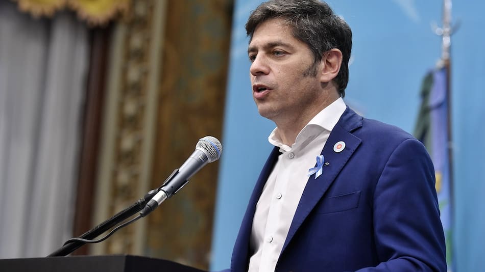 Axel Kicillof, gobernador de la provincia de Buenos Aires.