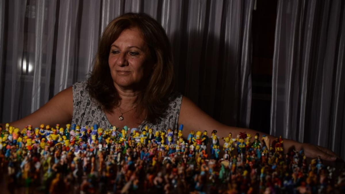 Más de 400 piezas y la pasión intacta: la historia de la coleccionista de muñecos Jack que busca preservar “una infancia muy feliz”