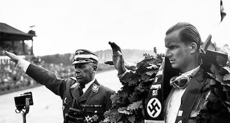 Richard Seaman, Adolf Hitler, nazis, nazISmo, tumba, Mercedes Benz, automovilismo