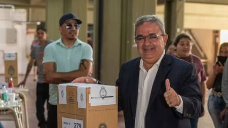 El gobernador Raúl Jalil, Catamarca. Foto: Télam