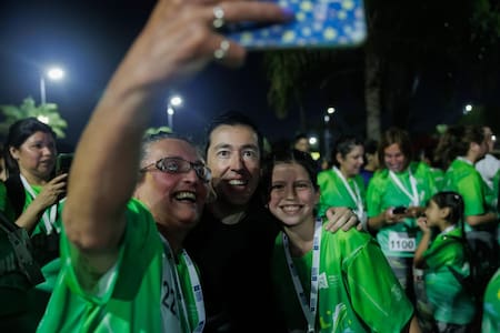 La tercera edición de “Milla Nocturna” en Malvinas Argentinas fue todo un éxito