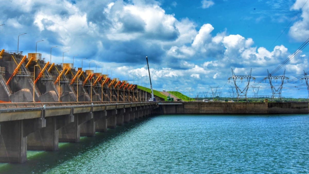 Central Hidroeléctrica Yacyretá. Foto: Entidad Binacional Yacyretá