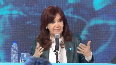 Cristina Fernández de Kirchner en la inauguración del Gasoducto Néstor Kirchner. Foto: NA.