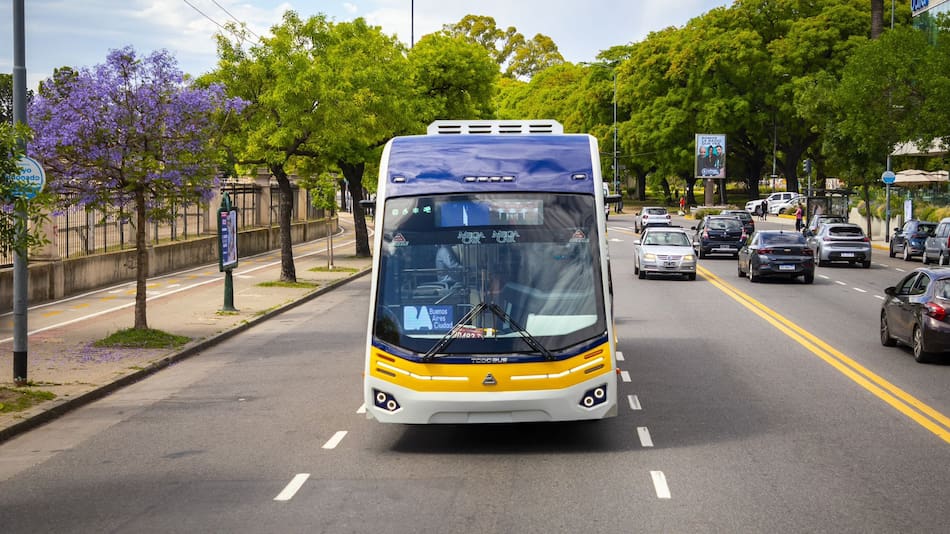 Trambus, el nuevo transporte de la Ciudad de Buenos Aires.