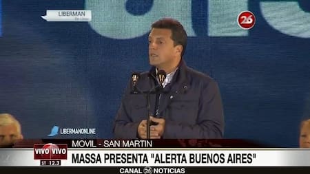 Sergio Massa - Alerta Buenos Aires