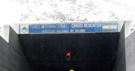 Paso Cristo Redentor. Foto: Télam