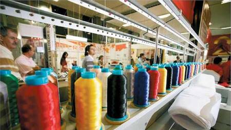 La producción textil bajó un 6.9% en lo que va del año