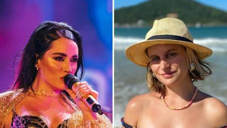 Lali Espósito y Celina Passeri, la fan que reversionó "Muchachos". Foto: Instagrams.