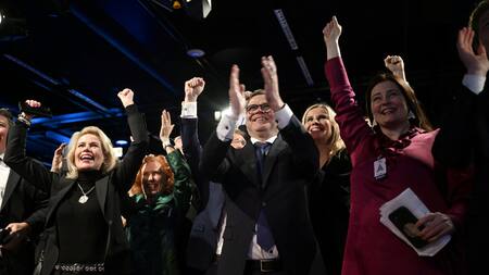 El candidato presidencial del Partido de Coalición Nacional (NCP), Alexander Stubb gana las elecciones en Finlandia. Foto: Reuters
