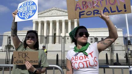 Marcha a favor del aborto en EEUU. Foto: EFE.