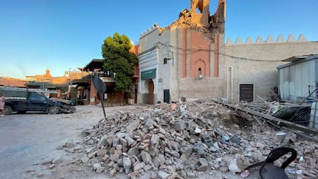 Terremoto en Marruecos. Foto: Reuters.