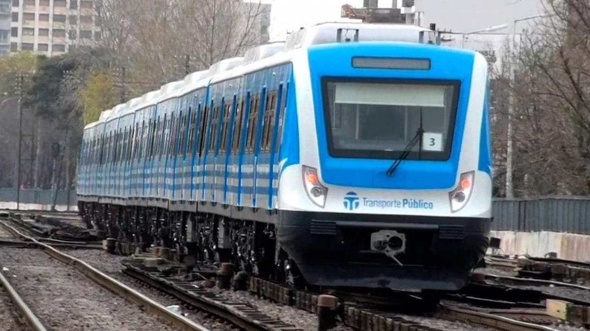 Tren San Martín.