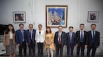 Cristina Kirchner recibió en el Instituto Patria a una delegación de funcionarios provenientes de China