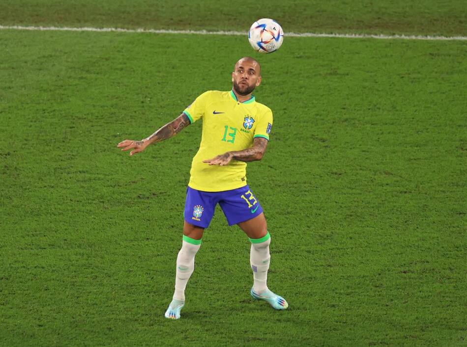 Dani Alves. Foto: Reuters.