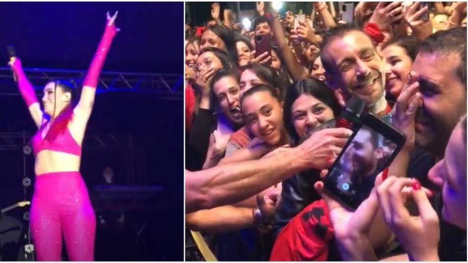 La propuesta de casamiento de Lucas a su pareja. Foto: captura de video