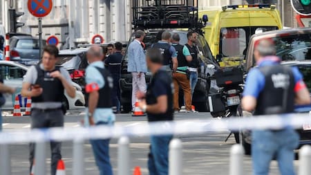 Bélgica: video del momento en el que la Policía abate al autor del atentado