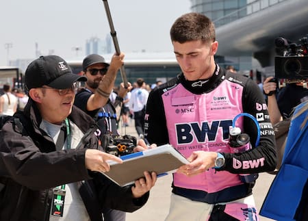 Jack Doohan, piloto de Alpine. Foto: REUTERS/Tyrone Siu.