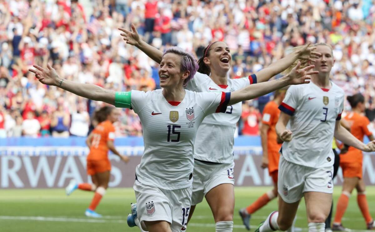 Mundial de fútbol femenino Francia 2019, Estados Unidos vs Holanda, gol de Estados Unidos, Deportes, Reuters