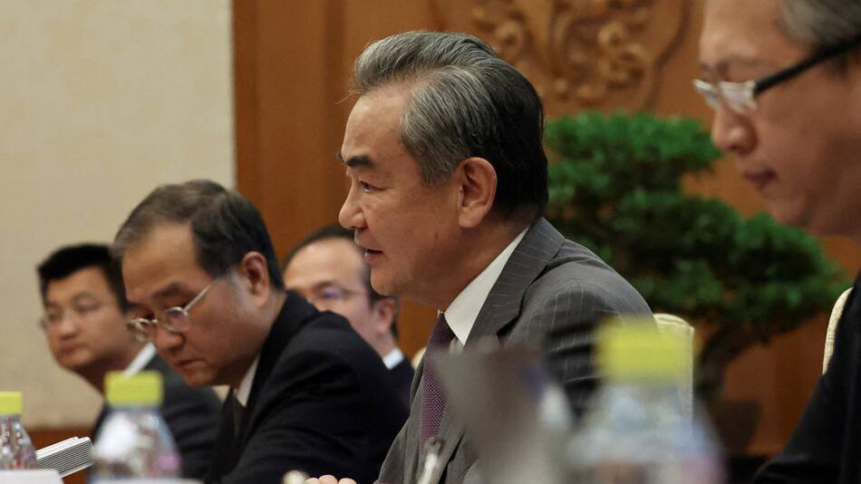 Ministro chino de Exteriores, Wang Yi. Foto: Reuters.