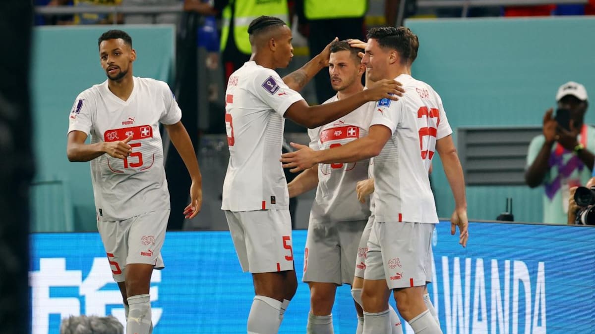 Suiza vs Serbia, Mundial Qatar 2022. Foto: REUTERS