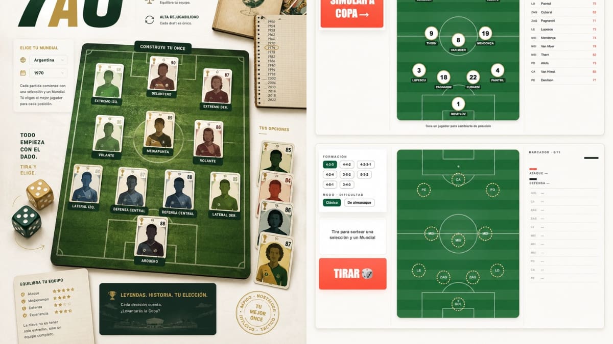 Los minijuegos de fútbol gratuitos que se volvieron tendencia al igual que Copero: de qué tratan “7-0″ y “El Ídolo”