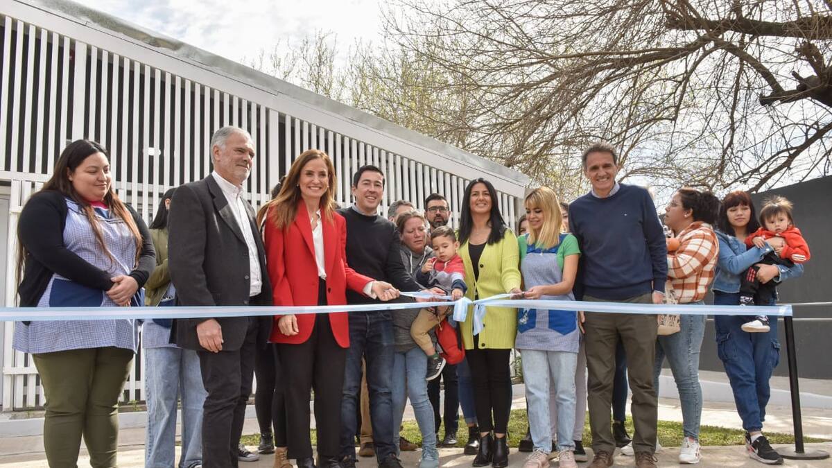 Se inauguró un nuevo Centro de Desarrollo Infantil en Malvinas Argentinas. Foto: Prensa.