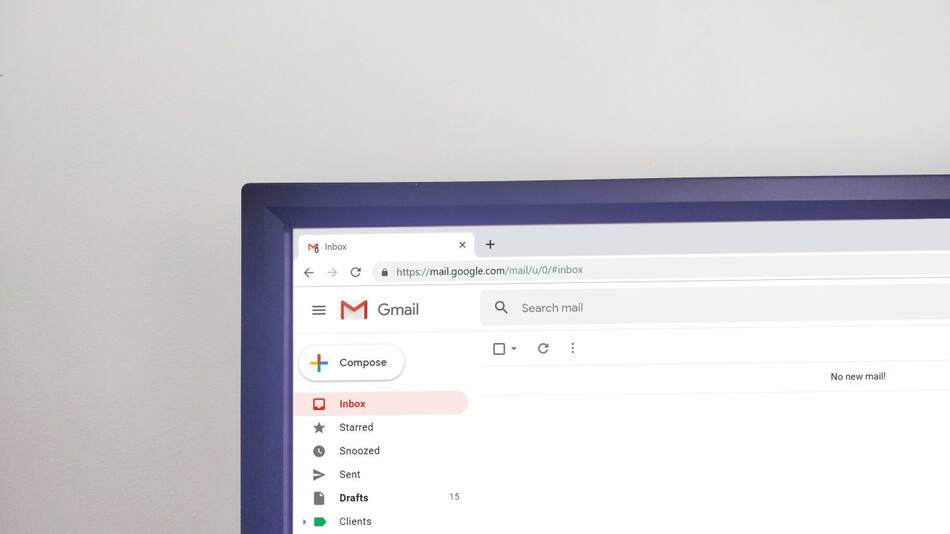 Gmail. Foto: Unsplash.