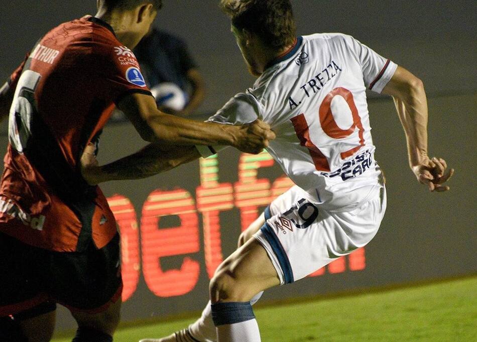 Atlético Go vs Nacional de Montevideo. Foto: Twitter @Nacional.