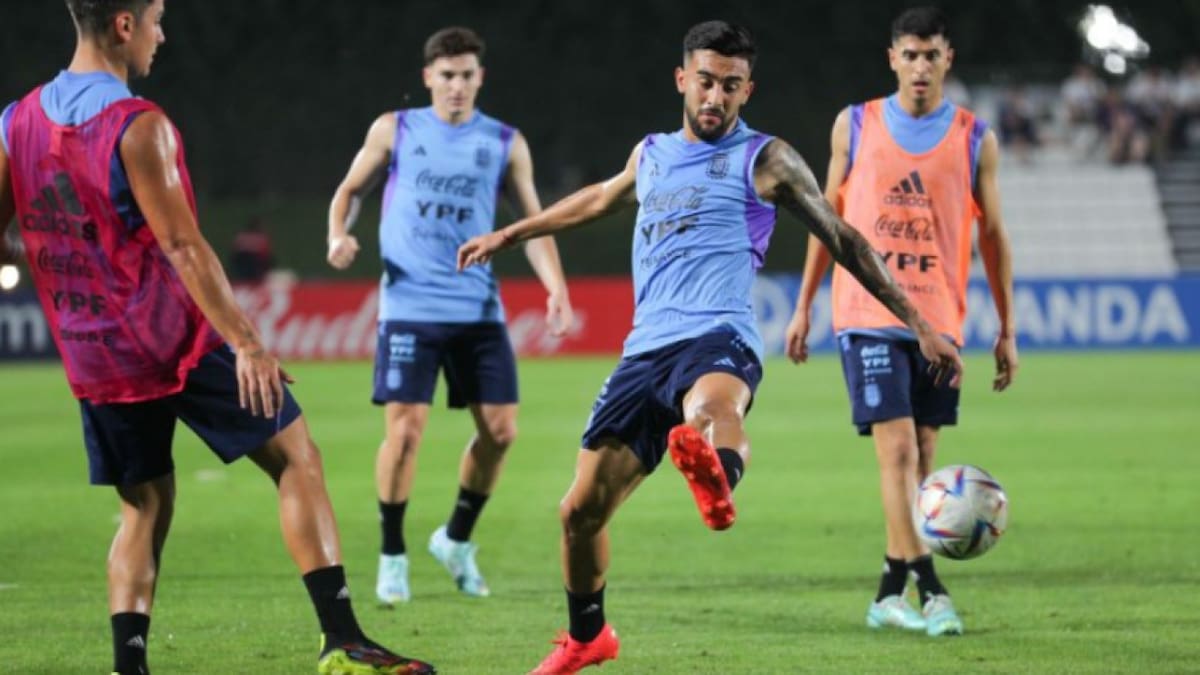 Scaloni ajusta detalles para definir el equipo ante Uruguay: Nico González se perfila como titular