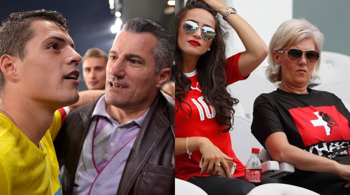 Los papás de Granit Xhaka