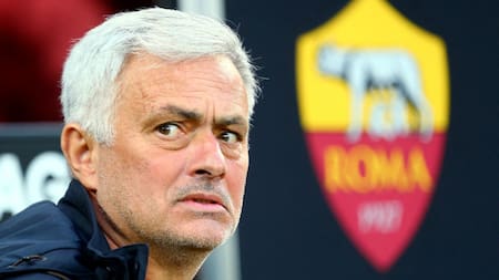 Adiós a José Mourinho como entrenador de la Roma. Foto: Reuters