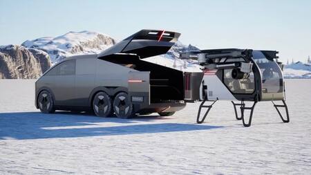 Auto volador chino. Foto: Xpeng.