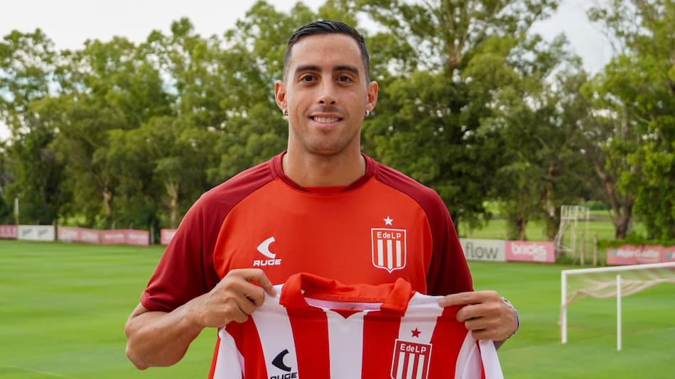 Ramiro Funes Mori, nuevo refuerzo de Estudiantes. Foto: X @EdelpOficial