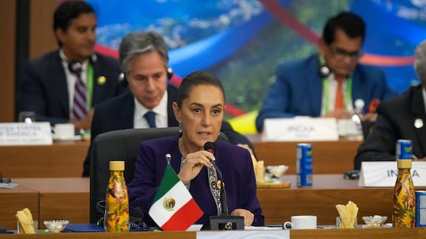 Claudia Sheinbaum propuso en el G20 que se destine un porcentaje del gasto en armas a un plan de deforestación global