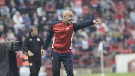 Sebastián Méndez dejó Unión de Santa Fe para dirigir Vélez Sarsfield. Foto: Télam.