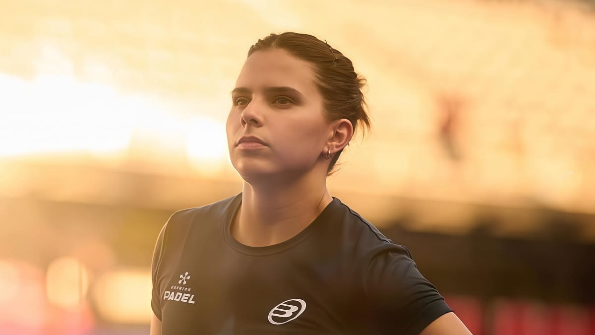 Delfina Brea, la actual número 1 del mundo del ránking femenino de Premier Padel.
