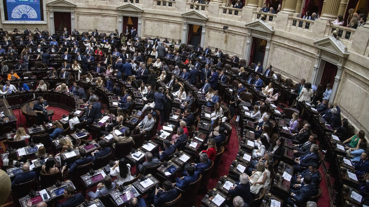 Comienzan las sesiones extraordinarias en el Congreso Nacional.