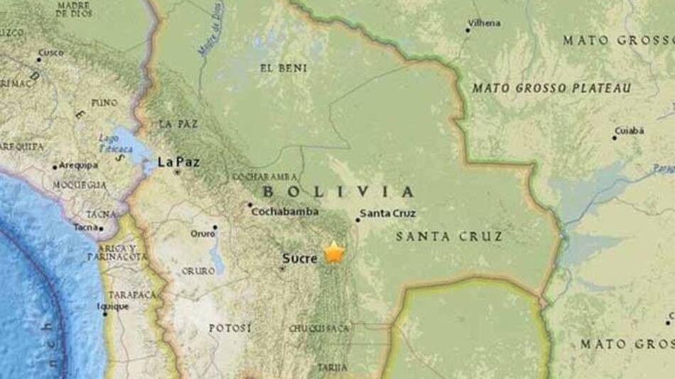 Terremoto en Bolivia