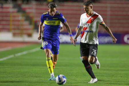 Luis Vázquez, Boca vs Always Ready, Copa Libertadores. Foto: EFE.
